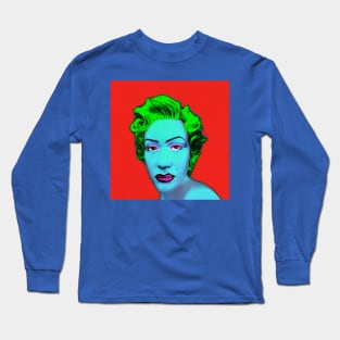 warhol marilyn 1 Long Sleeve T-Shirt